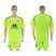 Lyon Blank Shiny Green Goalkeeper Soccer Club Jersey