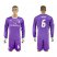 Real Madrid #6 Nacho Away Long Sleeves Soccer Club Jersey