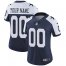 Nike Dallas Cowboys Customized Navy Blue Thanksgiving Stitched Vapor Untouchable Limited Throwback Womens NFL Jersey