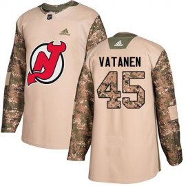 Adidas New Jersey Devils #45 Sami Vatanen Camo Authentic 2017 Veterans Day Stitched NHL Jersey