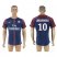 Paris Saint-Germain #10 Ibrahimovic Home Soccer Club Jersey