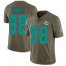 Nike Miami Dolphins #98 Raekwon Davis Olive Mens Stitched NFL Limited 2017 Salute To Service Jersey