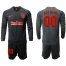 Atletico Madrid Personalized Away Long Sleeves Soccer Club Jersey
