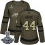 Adidas Washington Capitals #44 Brooks Orpik Green Salute to Service Stanley Cup Final Champions Womens Stitched NHL Jersey
