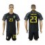 Brazil #23 Ederson Black Goalkeeper Soccer Country Jersey