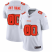 Cleveland Browns Custom White Mens Nike Team Logo Dual Overlap Limited NFL Jersey