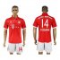 Bayern Munchen #14 Pizarro Home Soccer Club Jersey