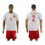 Poland #2 Pazdan Home Soccer Country Jersey