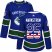 Adidas Vancouver Canucks #25 Jacob Markstrom Blue Home Authentic USA Flag Womens Stitched NHL Jersey