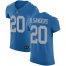 Nike Detroit Lions #20 Barry Sanders Blue Throwback Mens Stitched NFL Vapor Untouchable Elite Jersey