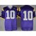 LSU Tigers #10 Anthony Jennings Purple Stitched NCAA Jersey
