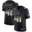 Nike New Orleans Saints #41 Alvin Kamara Black Mens Stitched NFL Vapor Untouchable Limited Smoke Fashion Jersey