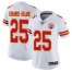 Nike Kansas City Chiefs #25 Clyde Edwards-Helaire White Womens Stitched NFL Vapor Untouchable Limited Jersey