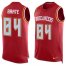 Nike Tampa Bay Buccaneers #84 Cameron Brate Red Team Color Mens Stitched NFL Limited Tank Top Jersey