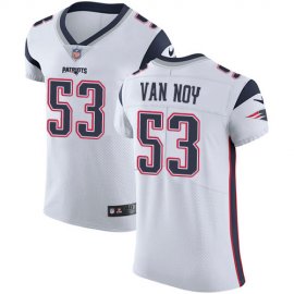 Nike New England Patriots #53 Kyle Van Noy White Mens Stitched NFL Vapor Untouchable Elite Jersey