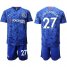 Chelsea #27 Christensen Home Soccer Club Jersey
