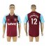 West Ham United #12 Jenkinson Home Soccer Club Jersey