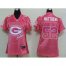 Nike Green Bay Packers #52 Clay Matthews Pink Womens Fem Fan NFL Game Jersey