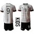 Germany #9 Werner White Home Kid Soccer Country Jersey