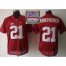 2013 BCS National Championship Alabama Crimson #21 Kirkpatrick Red NCAA Football Jersey
