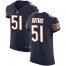 Nike Chicago Bears #51 Dick Butkus Navy Blue Team Color Mens Stitched NFL Vapor Untouchable Elite Jersey