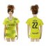 Womens Dortmund #22 Pulisic Home Soccer Club Jersey