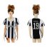 Womens Juventus #19 Bonucci Home Soccer Club Jersey