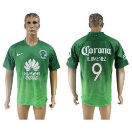 America #9 R.Jimenez Sec Away Soccer Club Jersey
