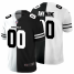 Arizona Cardinals Custom Mens Black V White Peace Split Nike Vapor Untouchable Limited NFL Jersey