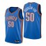 Nike Oklahoma City Thunder #50 Jeremiah Robinson-Earl Blue Mens 2021-22 NBA 75th Anniversary Diamond Swingman Jersey – Icon Edition Mens