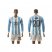 Argentina #20 Gaitan Home Long Sleeves Soccer Country Jersey