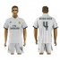 Real Madrid #4 Sergio Ramos White Home Soccer Club Jersey