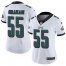Nike Philadelphia Eagles #55 Brandon Graham White Womens Stitched NFL Vapor Untouchable Limited Jersey
