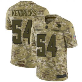 Nike Minnesota Vikings #54 Eric Kendricks Camo Mens Stitched NFL Limited 2018 Salute To Service Jersey