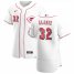 Cincinnati Reds #32 R.J. Alaniz Mens Nike White Home 2020 Authentic Player MLB Jersey