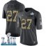 Nike Philadelphia Eagles #27 Malcolm Jenkins Black Super Bowl LII Mens Stitched NFL Limited 2016 Salute To Service Jersey