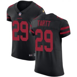 Nike San Francisco 49ers #29 Jaquiski Tartt Black Alternate Mens Stitched NFL Vapor Untouchable Elite Jersey