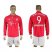 Bayern Munchen #9 Lewandowski Home Long Sleeves Soccer Club Jersey