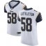 Nike Los Angeles Rams #58 Cory Littleton White Mens Stitched NFL Vapor Untouchable Elite Jersey