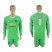 Manchester United #1 De Gea Green Goalkeeper Long Sleeves Soccer Club Jersey