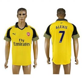 Arsenal #7 Alexis Away Soccer Club Jersey