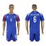 Iceland #6 Sigurdsson Home Soccer Country Jersey