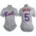 New York Mets #5 David Wright White(Blue Strip) Womens Home Stitched MLB Jersey