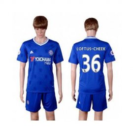 Chelsea #36 Loftus-Cheek Home Soccer Club Jersey