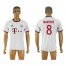 Bayern Munchen #8 Martinez White Soccer Club Jersey
