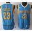 New Orleans Hornets 23# Anthony Davis Blue Revolution 30 Swingman NBA Jerseys Cheap