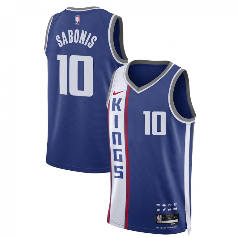 Domantas Sabonis Sacramento Kings Nike Unisex 2023/24 Swingman Jersey – Blue – City Edition