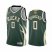 Milwaukee Milwaukee Bucks #0 Donte DiVincenzo Mens 2021 NBA Finals Bound Swingman Earned Edition Jersey Green Youth