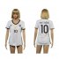 Womens Germany #10 Matthaus White Home Soccer Country Jersey