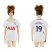 Womens Tottenham Hotspur #19 Dembele Home Soccer Club Jersey
